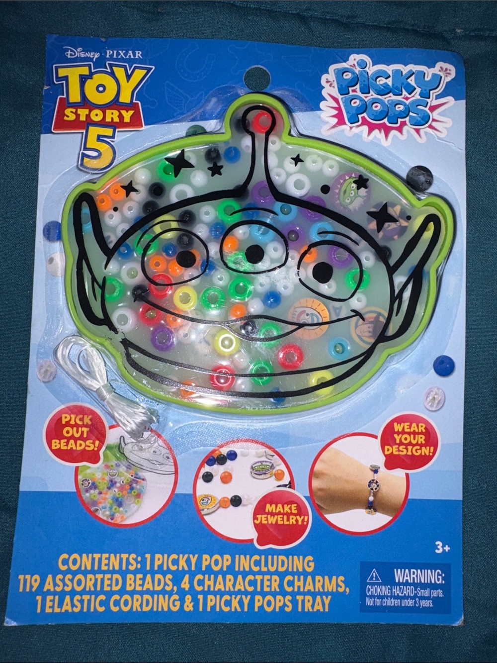 Toy Story 5 Picky Pops Alien Bead Kit - Green